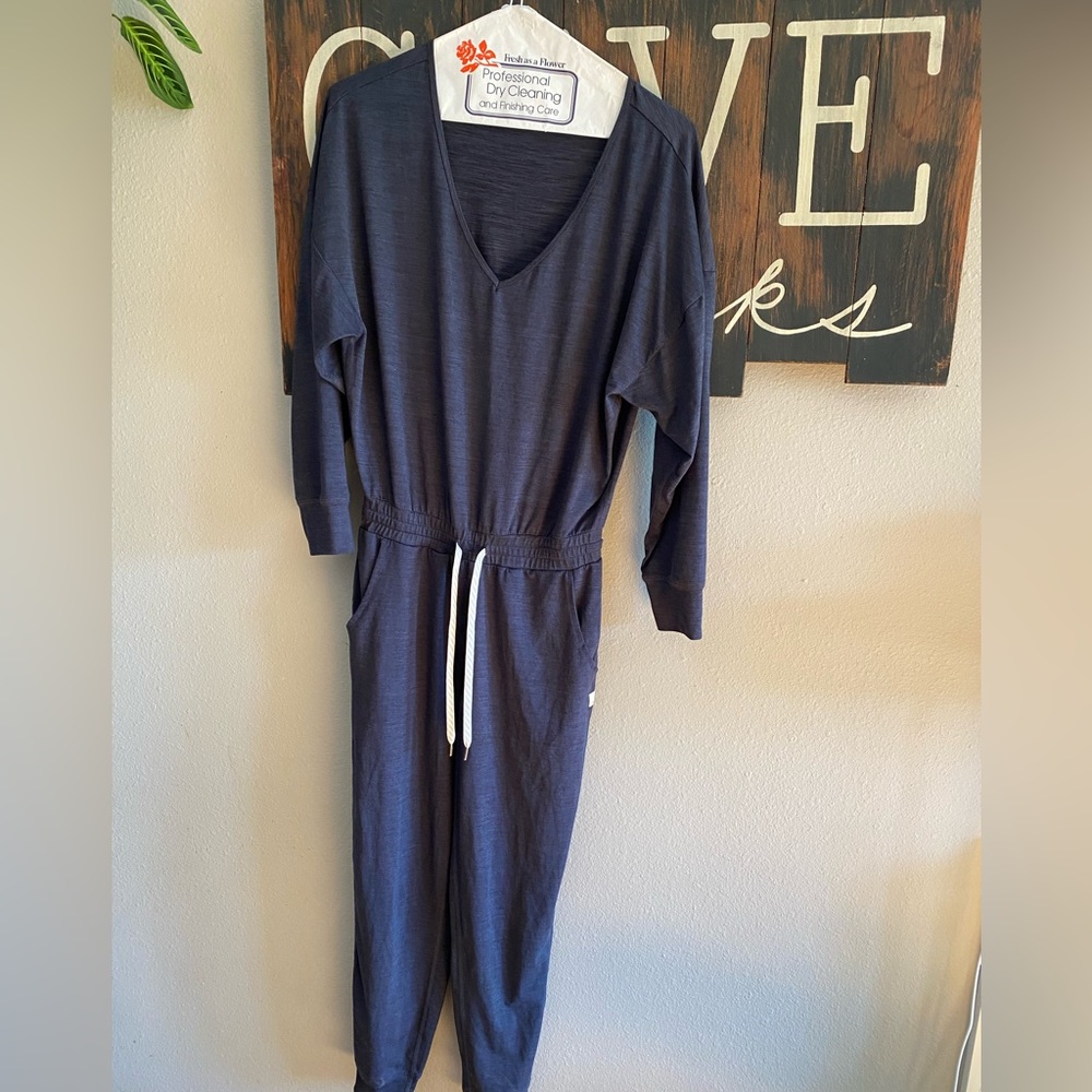 Vuori long sleeve pant jumpsuit
